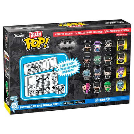 FUNKO Blister 4 figures Bitty POP DC Comics Batman 85th Anniversary Mr. Freeze