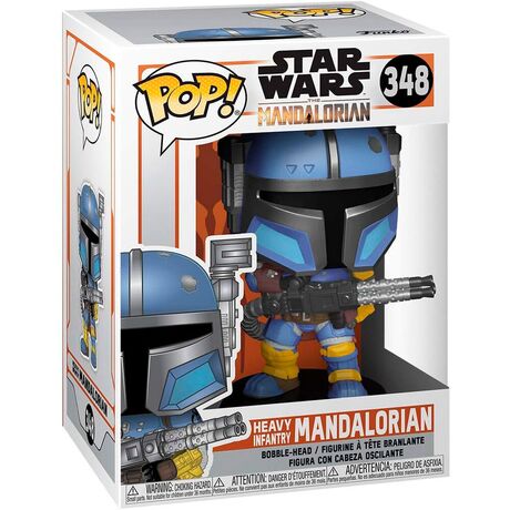 FUNKO POP figure Star Wars Mandalorian Heavy Infantry Mandalorian