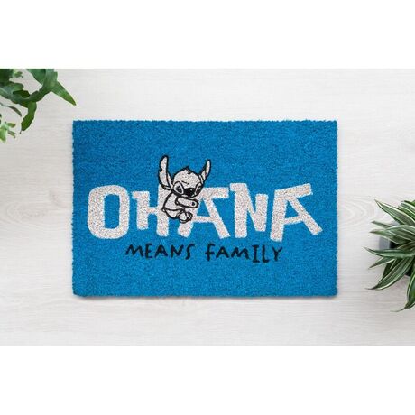 ERIK Disney Stitch Ohana doormat