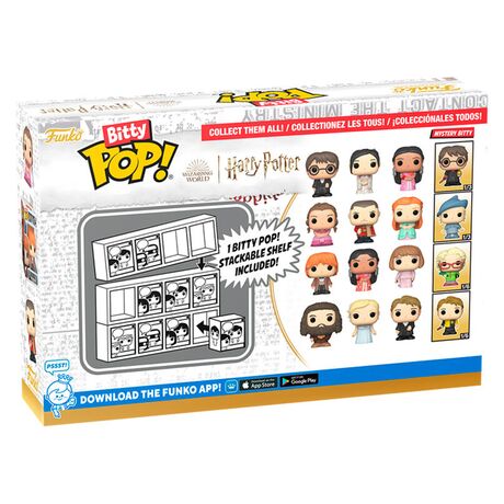 FUNKO Blister 4 figures Bitty POP Harry Potter Harry