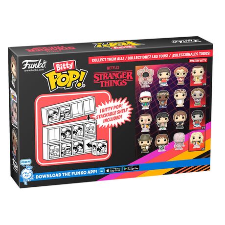 FUNKO Blister 4 figures Bitty POP Stranger Things Hopper