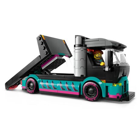 LEGO CITY 60406 RACE CAR AND CAR CARRIER TRUCK