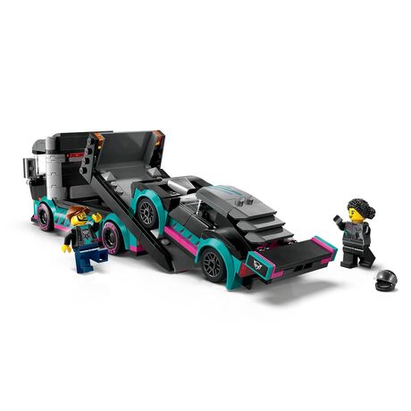 LEGO CITY 60406 RACE CAR AND CAR CARRIER TRUCK