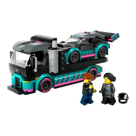 LEGO CITY 60406 RACE CAR AND CAR CARRIER TRUCK