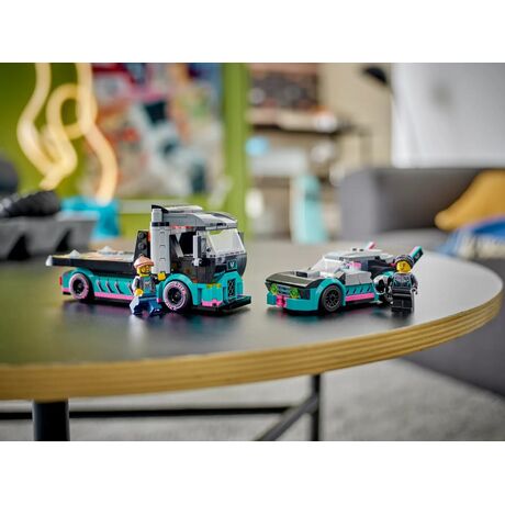 LEGO CITY 60406 RACE CAR AND CAR CARRIER TRUCK