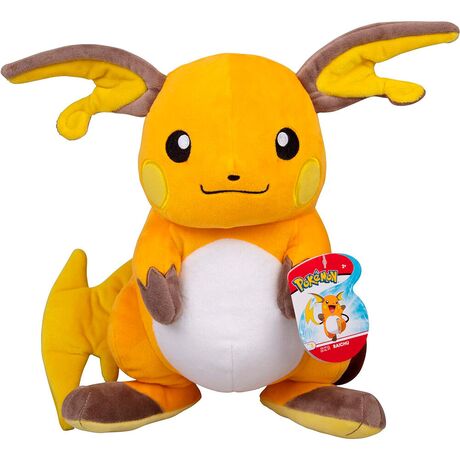 JAZWARES Pokemon Raichu plush toy 25cm