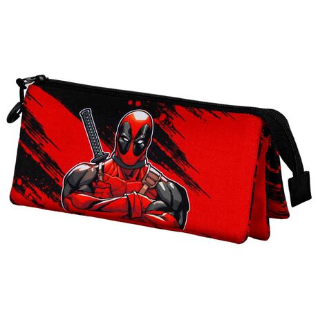 KARACTERMANIA Marvel Deadpool Plus Bad triple pencil case