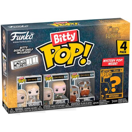FUNKO Assorted Blister 4 figures Bitty POP The Lord of the Rings