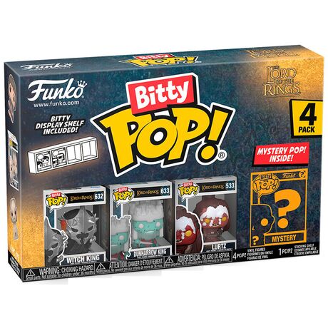 FUNKO Assorted Blister 4 figures Bitty POP The Lord of the Rings