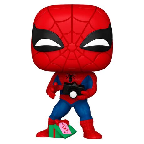 FUNKO POP figure Marvel Spider-Man with Gift