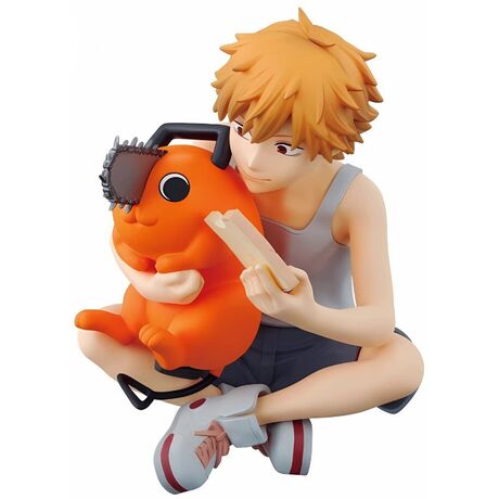 BANPRESTO Chainsaw Man Break Time Denji & Pochita figure 7cm