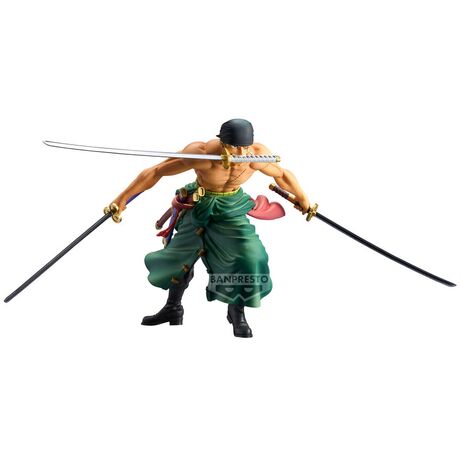 BANPRESTO One Piece Roronoa Zoro Grandista figure 23cm