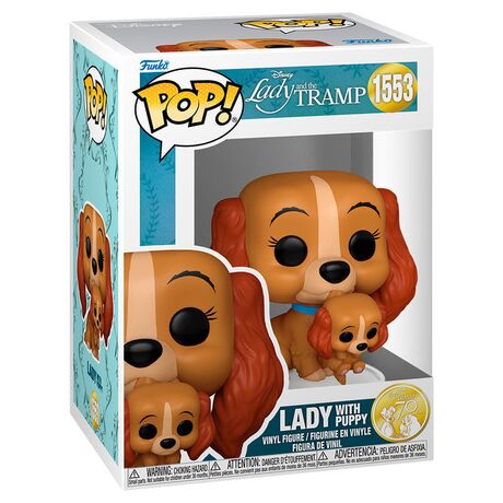 FUNKO POP figure Disney Lady and the Tramp Lady with Puppy