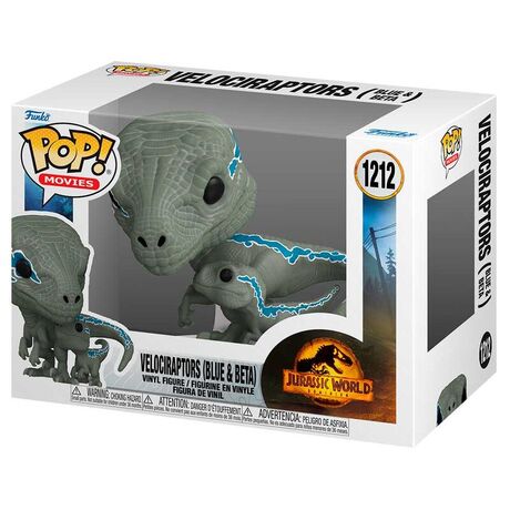 FUNKO POP figure Jurassic World 3 Velociraptors Blue & Beta