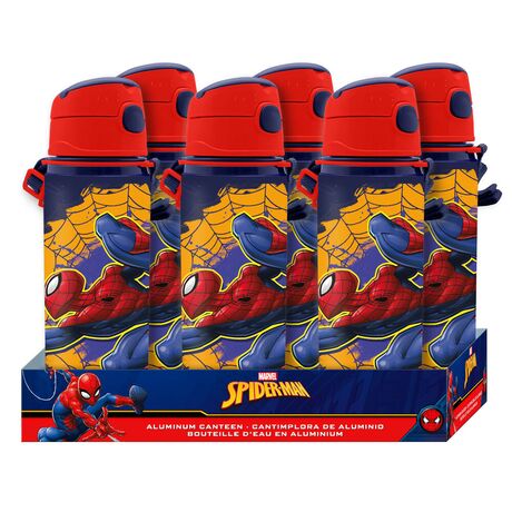 KIDS LICENSING Marvel Spiderman aliminum canteen 600ml