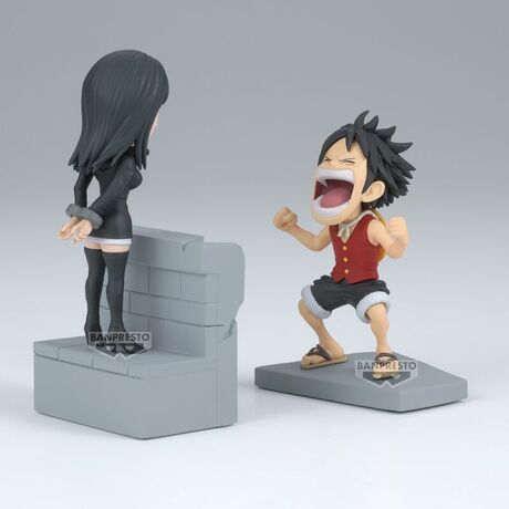 BANPRESTO One Piece Luffy & Nico Robin World Collectable figure 10cm