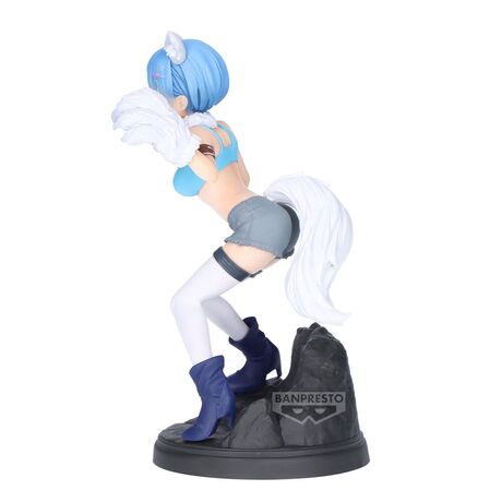 BANPRESTO Re:Zero Starting Life in Another World Rem Monsters Motions figure 22cm