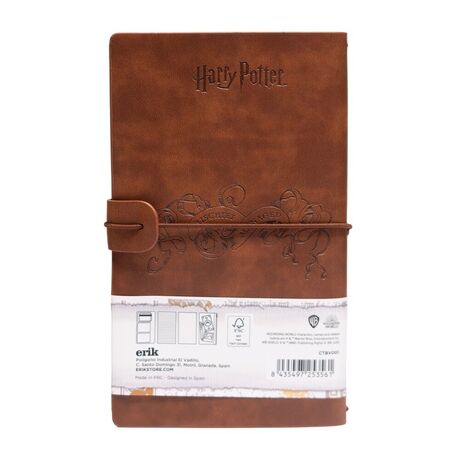 ERIK Harry Potter Marauder Map travel notebook