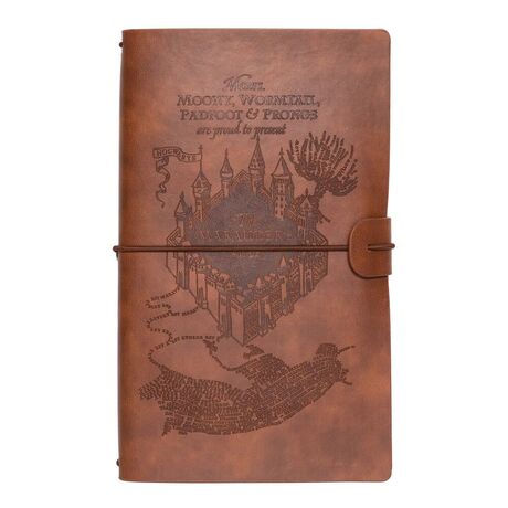 ERIK Harry Potter Marauder Map travel notebook