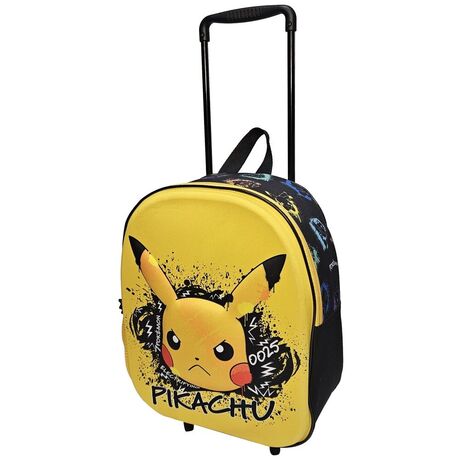 MANENTI Pokemon Skate Face 3D trolley 32cm