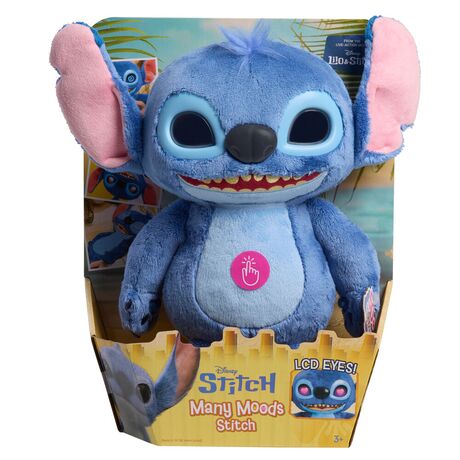 JUST PLAY Disney Stitch interactive plush toy 30cm