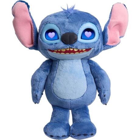 JUST PLAY Disney Stitch interactive plush toy 30cm