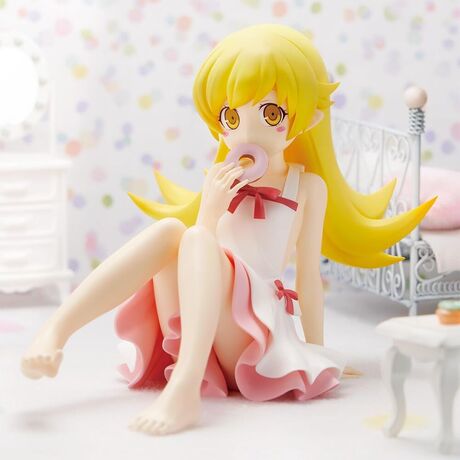 BANPRESTO Sisioisin Monogatari Shinobu Oshino Relax Time figure 13cm