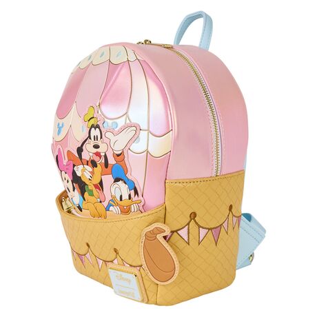 LOUNGEFLY Loungefly Disney Mickey & Friends Shape Hot Air Balloon backpack 26cm