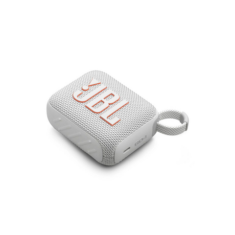 JBL Bluetooth Speaker GO4 Water/Dust Proof IP67 White