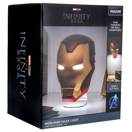 Paladone* Lampada Marvel Avengers Iron Man Mask