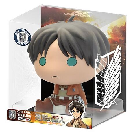PLASTOY Salvadanaio Chibi Attack on Titan Eren