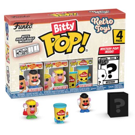 FUNKO BITTY POP 4 Pack Retro Toys Mr. Potato Head