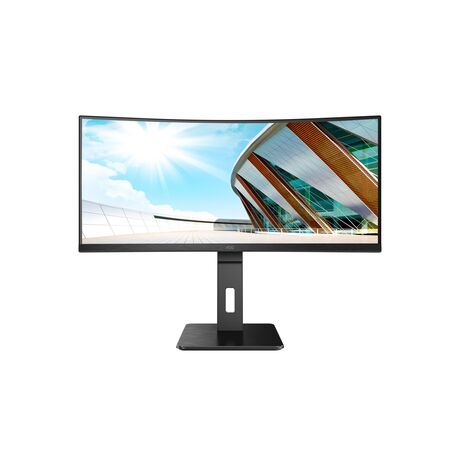 AOC P2 CU34P2A LED display 86.4 cm (34") 3440 x 1440 pixels Quad HD Black