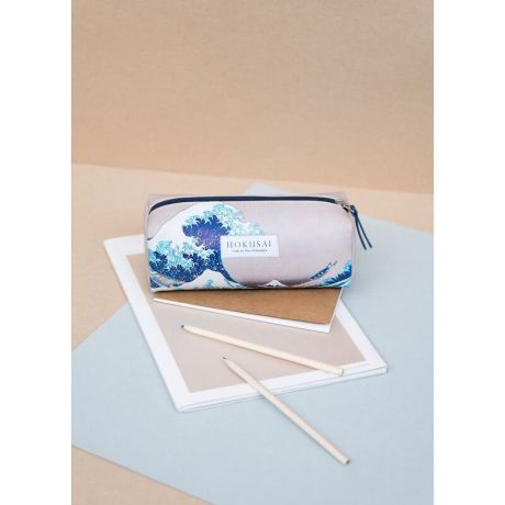 ERIK The Great Wave of Kanagawa Hokusai pencil case