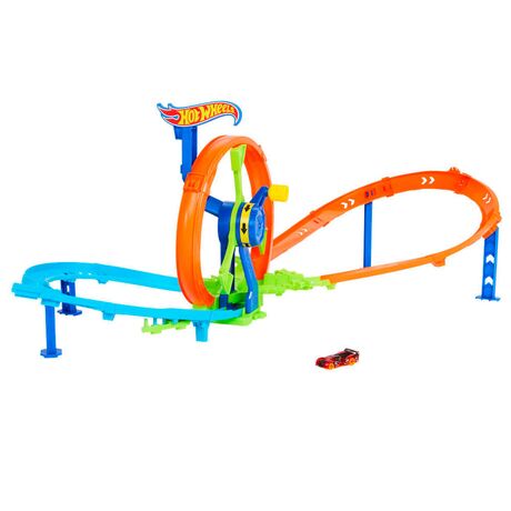 MATTEL Hot Wheels Stunt Tracks Rapid Launch & Loop