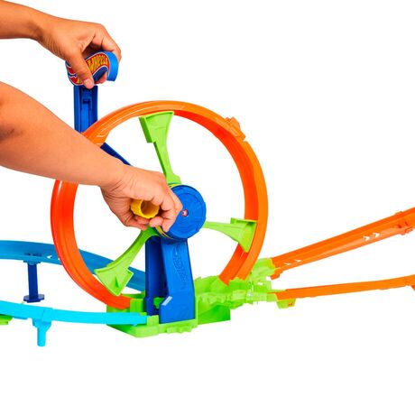 MATTEL Hot Wheels Stunt Tracks Rapid Launch & Loop