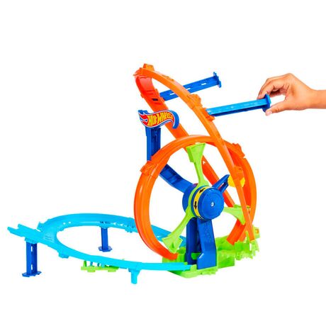 MATTEL Hot Wheels Stunt Tracks Rapid Launch & Loop