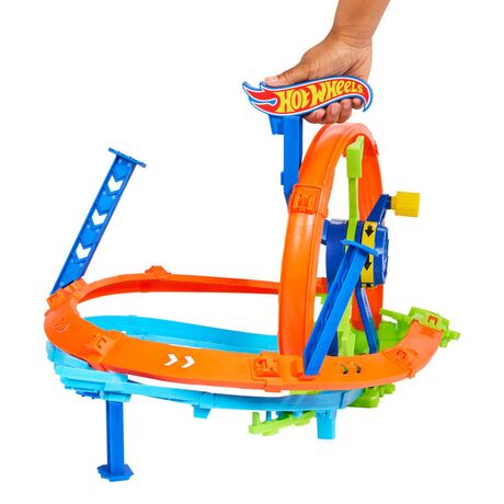 MATTEL Hot Wheels Stunt Tracks Rapid Launch & Loop