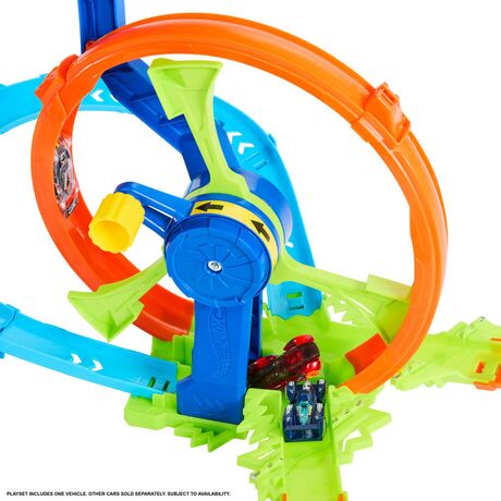 MATTEL Hot Wheels Stunt Tracks Rapid Launch & Loop