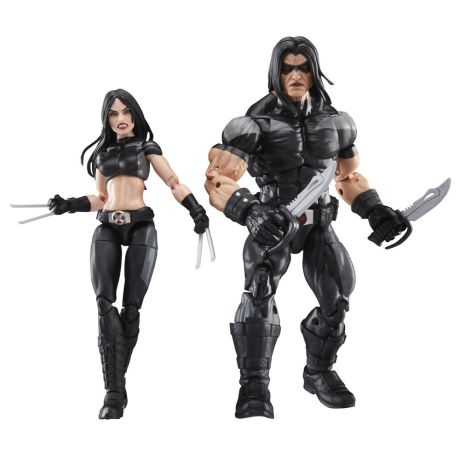 HASBRO Marvel Legends X-Force X-23 & Warpath pack 2 figures 15cm