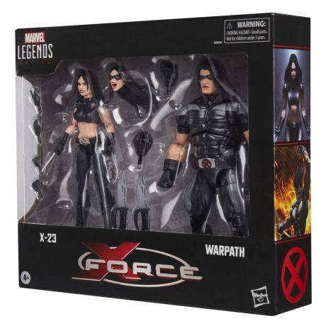 HASBRO Marvel Legends X-Force X-23 & Warpath pack 2 figures 15cm