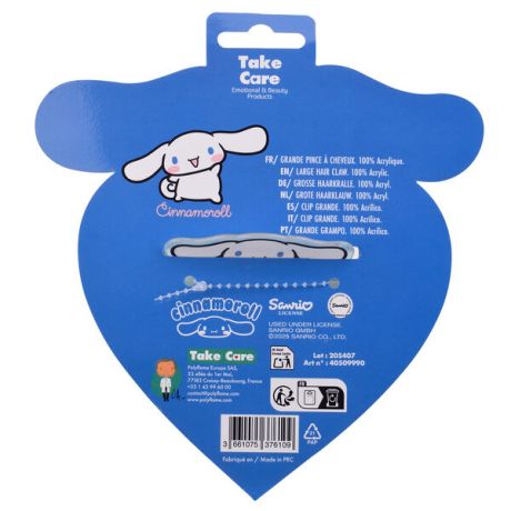 TAKE CARE Hello Kitty Cinnamoroll premium hair clip