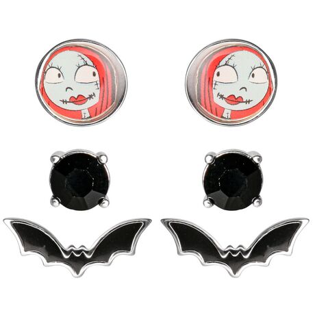 PEERS HARDY Disney Nightmare Before Christmas Set 3 pairs of earrings