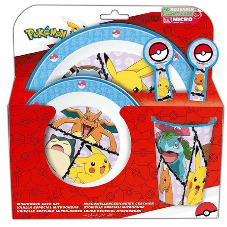 Gift Set Deluxe Pokemon Microonde