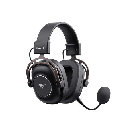 Havit H2002YG - 2.4G gaming headphones (black and ochre)