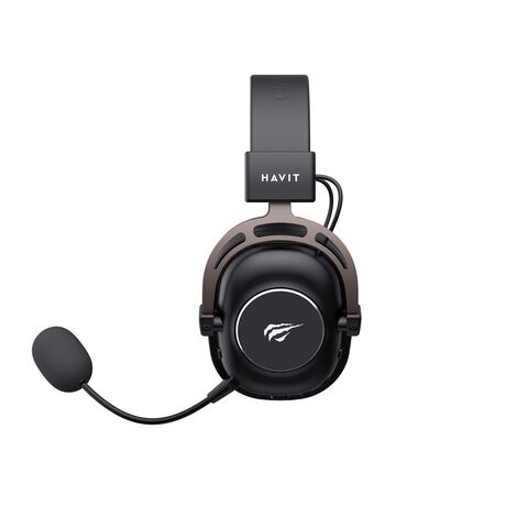 Havit H2002YG - 2.4G gaming headphones (black and ochre)