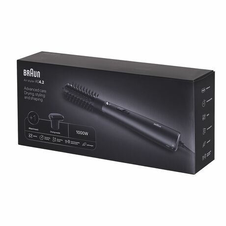 Braun AS 4.2 Hot air brush Black 1000 W 1.95 m