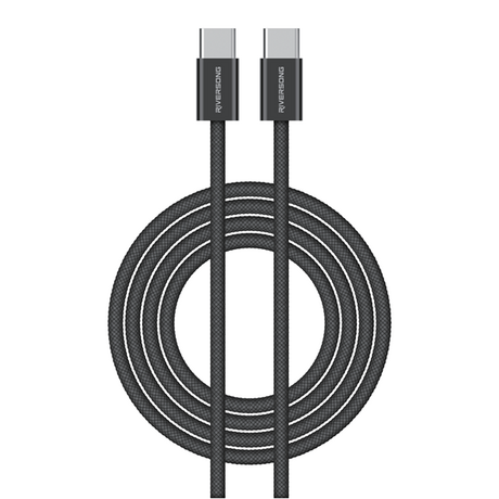 Riversong Cable Type-C to Type-C 60W Lotus 10 2m Black