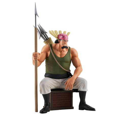 BANPRESTO One Piece Roger Pirates Crocus Ichibansho figure 14cm