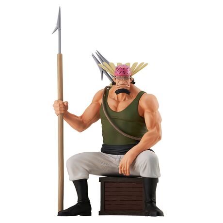 BANPRESTO One Piece Roger Pirates Crocus Ichibansho figure 14cm